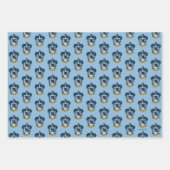 Harry Potter | Gothic Ravenclaw Wappen Geschenkpapier Set (Vorderseite 3)
