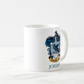 Harry Potter | Gothic Ravenclaw Wappen Kaffeetasse (VorderseiteRechts)