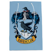 Harry Potter | Gothic Ravenclaw Wappen Mittlere Geschenktüte (Vorderseite)