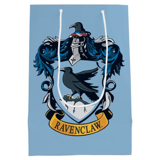 Harry Potter | Gothic Ravenclaw Wappen Mittlere Geschenktüte (Rückseite)