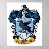 Harry Potter | Gothic Ravenclaw Wappen Poster (Vorne)