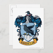 Harry Potter | Gothic Ravenclaw Wappen Postkarte (Vorne/Hinten)
