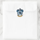 Harry Potter | Gothic Ravenclaw Wappen Runder Aufkleber (Tasche)