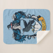 Harry Potter | Gothic Ravenclaw Wappen Sherpadecke (Vorderseite (Horizontal))