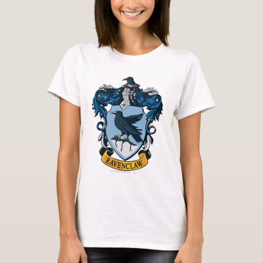 Harry Potter | Gothic Ravenclaw Wappen T-Shirt (Vorderseite)