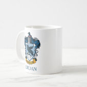 Harry Potter | Gotischer Ravenclaw-Wappen Kaffeetasse (Vorderseite Links)