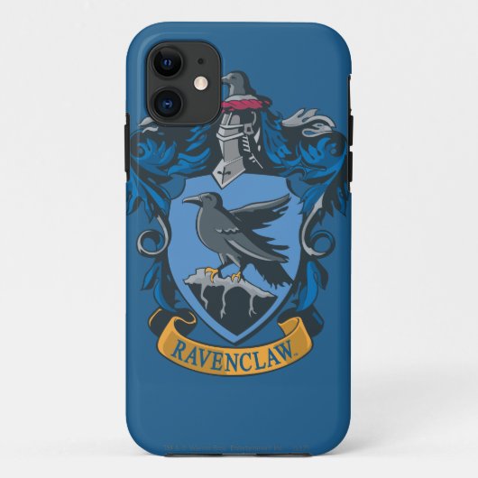 Harry Potter | gotisches Ravenclaw-Wappen Case-Mate iPhone Hülle (Rückseite)