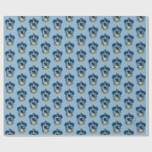 Harry Potter | Gotisches Wappen von Ravenclaw Geschenkpapier (Flach)