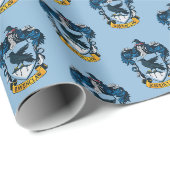 Harry Potter | Gotisches Wappen von Ravenclaw Geschenkpapier (Rolleneckpunkt)