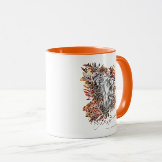 HARRY POTTER™ GRYFFINDOR™ Floral Graphic Tasse (VorderseiteRechts)