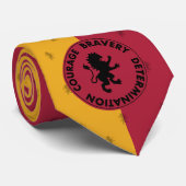 Harry Potter | GRYFFINDOR™ Haus-Merkmale Grafik Krawatte (Gerollt)