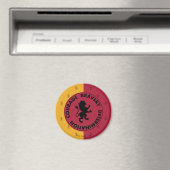 Harry Potter | GRYFFINDOR™ Haus-Merkmale Grafik Magnet (In Situ (Geschirrspüler))