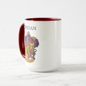 Harry Potter | Gryffindor House | Name hinzufügen Tasse (Vorderseite Links)