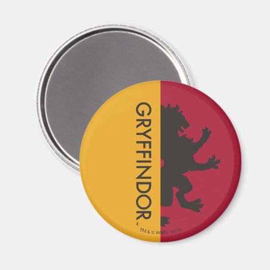 Harry Potter | Gryffindor House Pride Graphic Magnet (Vorderseite/Rückseite)