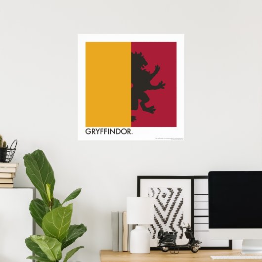 Harry Potter | Gryffindor House Pride Graphic Poster (Heimbüro)