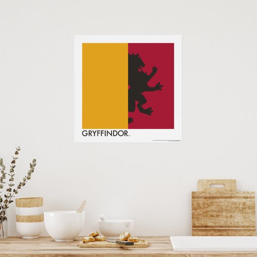 Harry Potter | Gryffindor House Pride Graphic Poster (Küche)