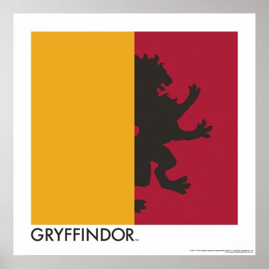Harry Potter | Gryffindor House Pride Graphic Poster (Vorne)