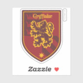 Harry Potter | Gryffindor House Pride Wappen Aufkleber (Blatt)