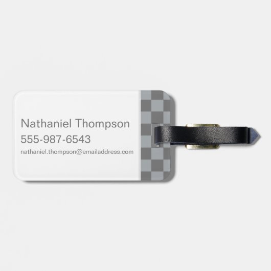 Harry Potter | Gryffindor House Pride Wappen Gepäckanhänger (Rückseite horizontal)