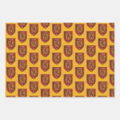 Harry Potter | Gryffindor House Pride Wappen Geschenkpapier Set (Vorderseite)