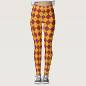 Harry Potter | Gryffindor House Pride Wappen Leggings (Vorderseite)