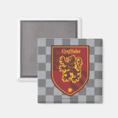Harry Potter | Gryffindor House Pride Wappen Magnet (Vorderseite/Rückseite)