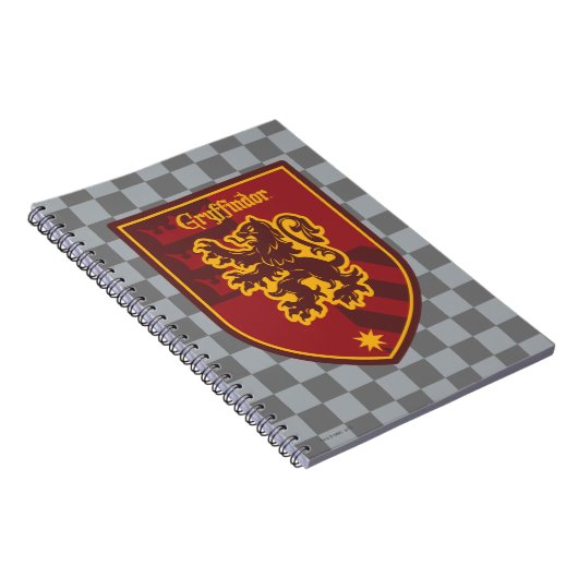 Harry Potter | Gryffindor House Pride Wappen Notizblock (Rechte Seite)