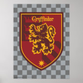 Harry Potter | Gryffindor House Pride Wappen Poster (Vorne)