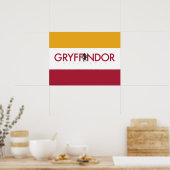 Harry Potter | Gryffindor House Pride Wappen Poster (Küche)