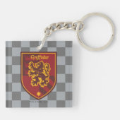 Harry Potter | Gryffindor House Pride Wappen Schlüsselanhänger (Rückseite)