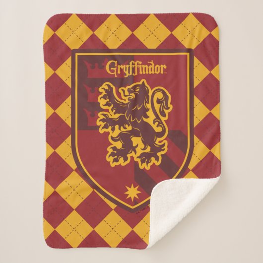 Harry Potter | Gryffindor House Pride Wappen Sherpadecke (Vorderseite)