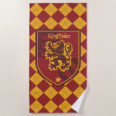 Harry Potter | Gryffindor House Pride Wappen Strandtuch (Vorderseite)