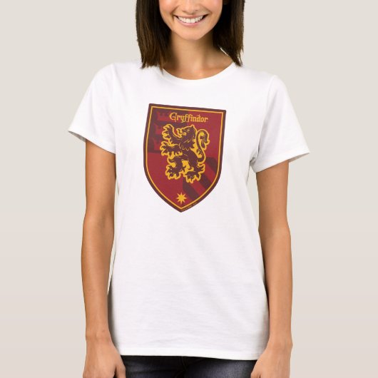 Harry Potter | Gryffindor House Pride Wappen T-Shirt (Vorderseite)