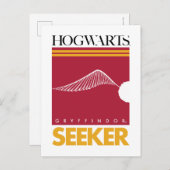 Harry Potter | GRYFFINDOR™ House Quidditch Search Postkarte (Vorne/Hinten)