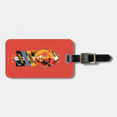 Harry Potter | GRYFFINDOR™ House Tracks Sigil Gepäckanhänger (Vorderseite horizontal)