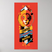 Harry Potter | GRYFFINDOR™ House Tracks Sigil Poster (Vorne)