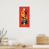 Harry Potter | GRYFFINDOR™ House Tracks Sigil Poster (Küche)