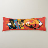 Harry Potter | GRYFFINDOR™ House Tracks Sigil Seitenschläferkissen (Vorderseite)