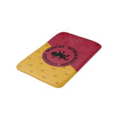 Harry Potter | GRYFFINDOR™ House Traits Graphic Badematte (Schrägansicht)