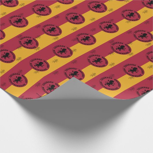 Harry Potter | GRYFFINDOR™ House Traits Graphic Geschenkpapier (Ecke)
