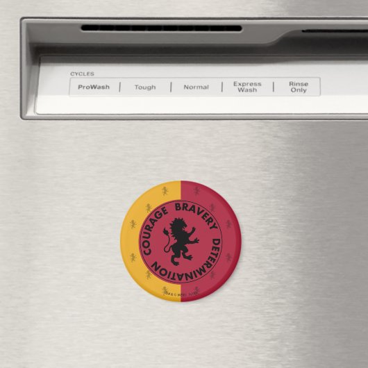 Harry Potter | GRYFFINDOR™ House Traits Graphic Magnet (In Situ (Geschirrspüler))