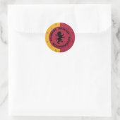 Harry Potter | GRYFFINDOR™ House Traits Graphic Runder Aufkleber (Tasche)