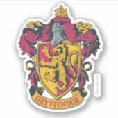 Harry Potter | Gryffindor House Wappen Aufkleber (Vorderseite)