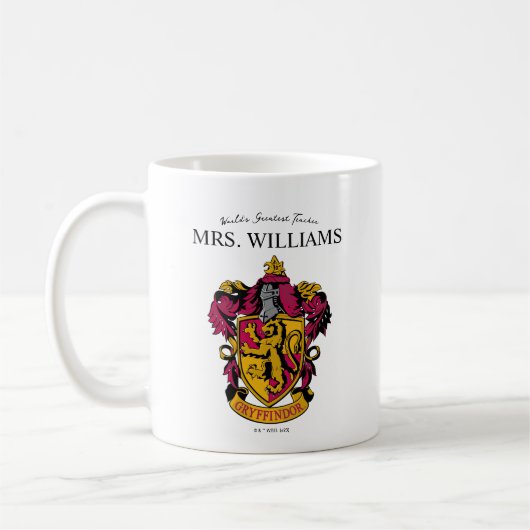 Harry Potter | Gryffindor House Wappen Kaffeetasse (Links)