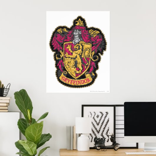 Harry Potter | Gryffindor House Wappen Poster (Heimbüro)