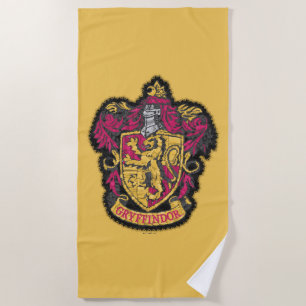 Harry Potter Gryffindor House Wappen Strandtuch