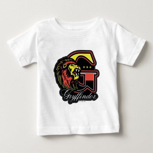 HARRY POTTER™ | GRYFFINDOR™ Leichtathletik-Abzeich Baby T-shirt (Vorderseite)