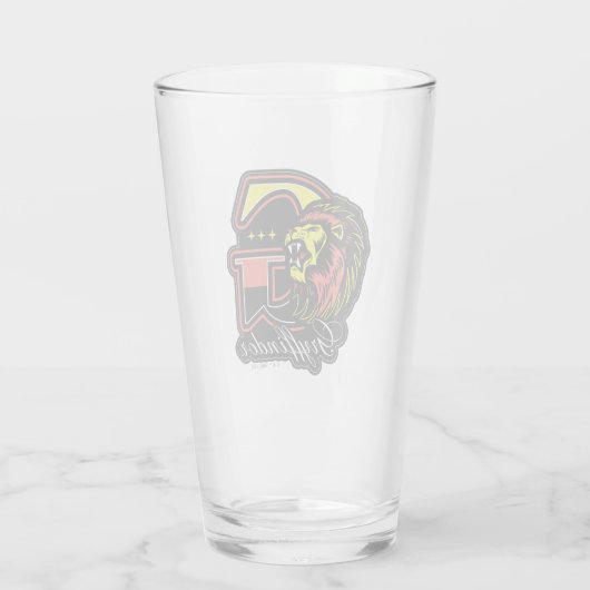 HARRY POTTER™ | GRYFFINDOR™ Leichtathletik-Abzeich Glas (Rückseite)