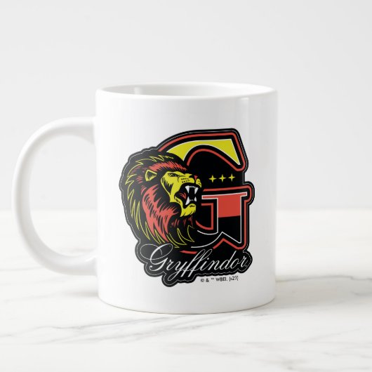HARRY POTTER™ | GRYFFINDOR™ Leichtathletik-Abzeich Jumbo-Tasse (Links)