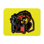 HARRY POTTER™ | GRYFFINDOR™ Leichtathletik-Abzeich Magnet (Horizontal)